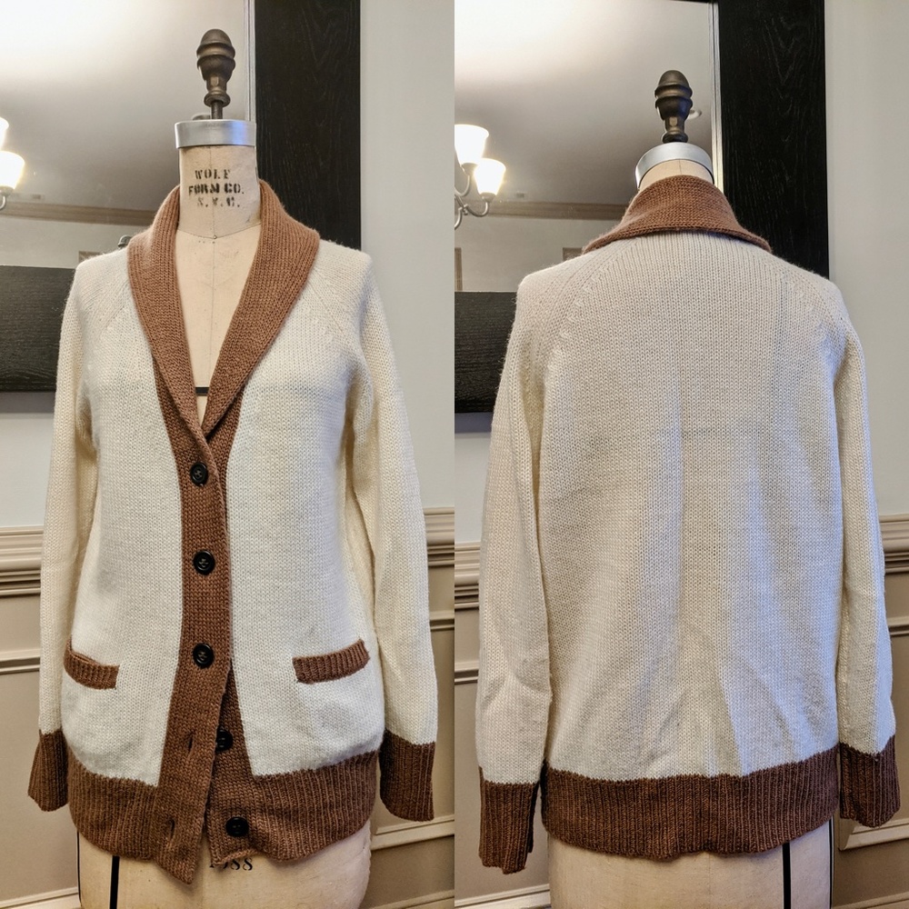 (sold) J. Crew shawl collar cardigan